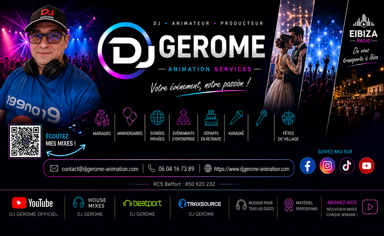 Animation DJ Gerome à Belfort